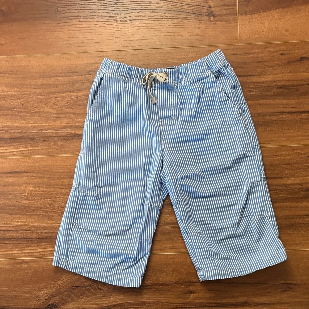Mini Boden Blue Striped Kids Bottoms